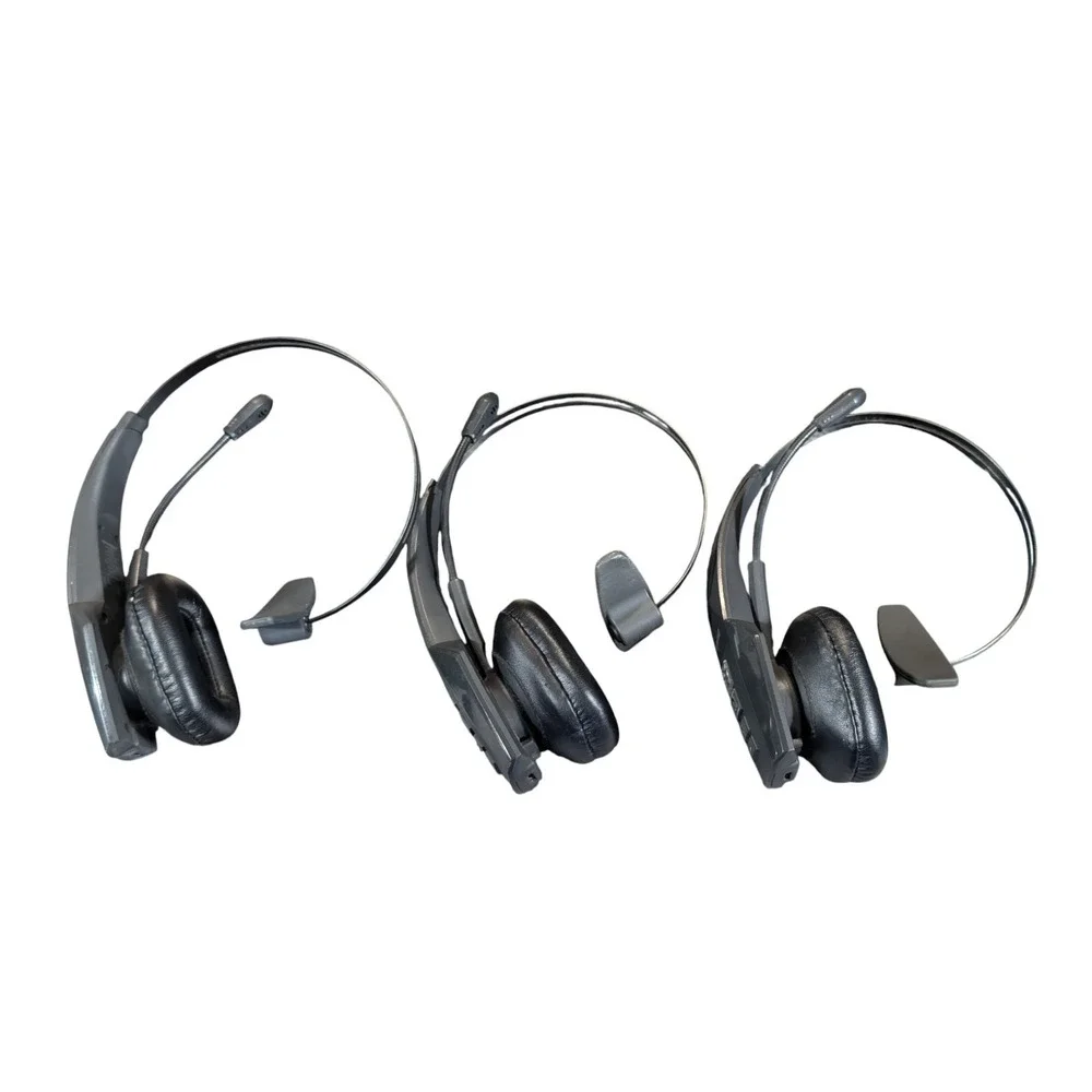 Q4P ( Lot Of 3 ) BlueParrott B350-XT Noise Cancelling Wireless BT Headset PARTS!